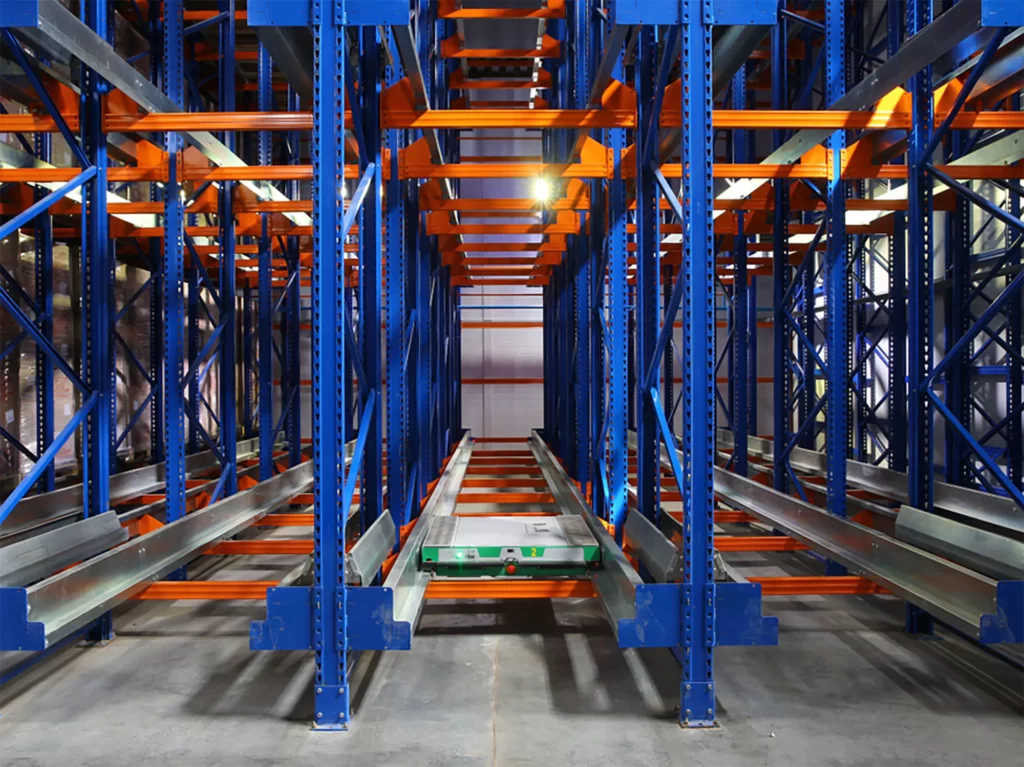 radio shuttle pallet rack