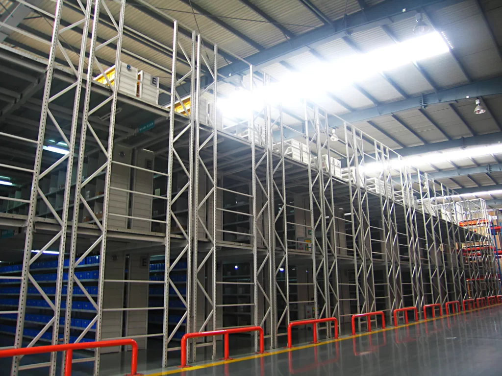 warehouse mezzanine rack system