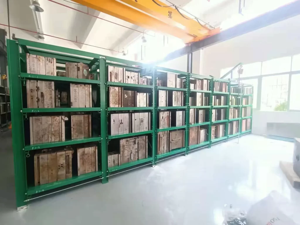 warehouse mold storage rack