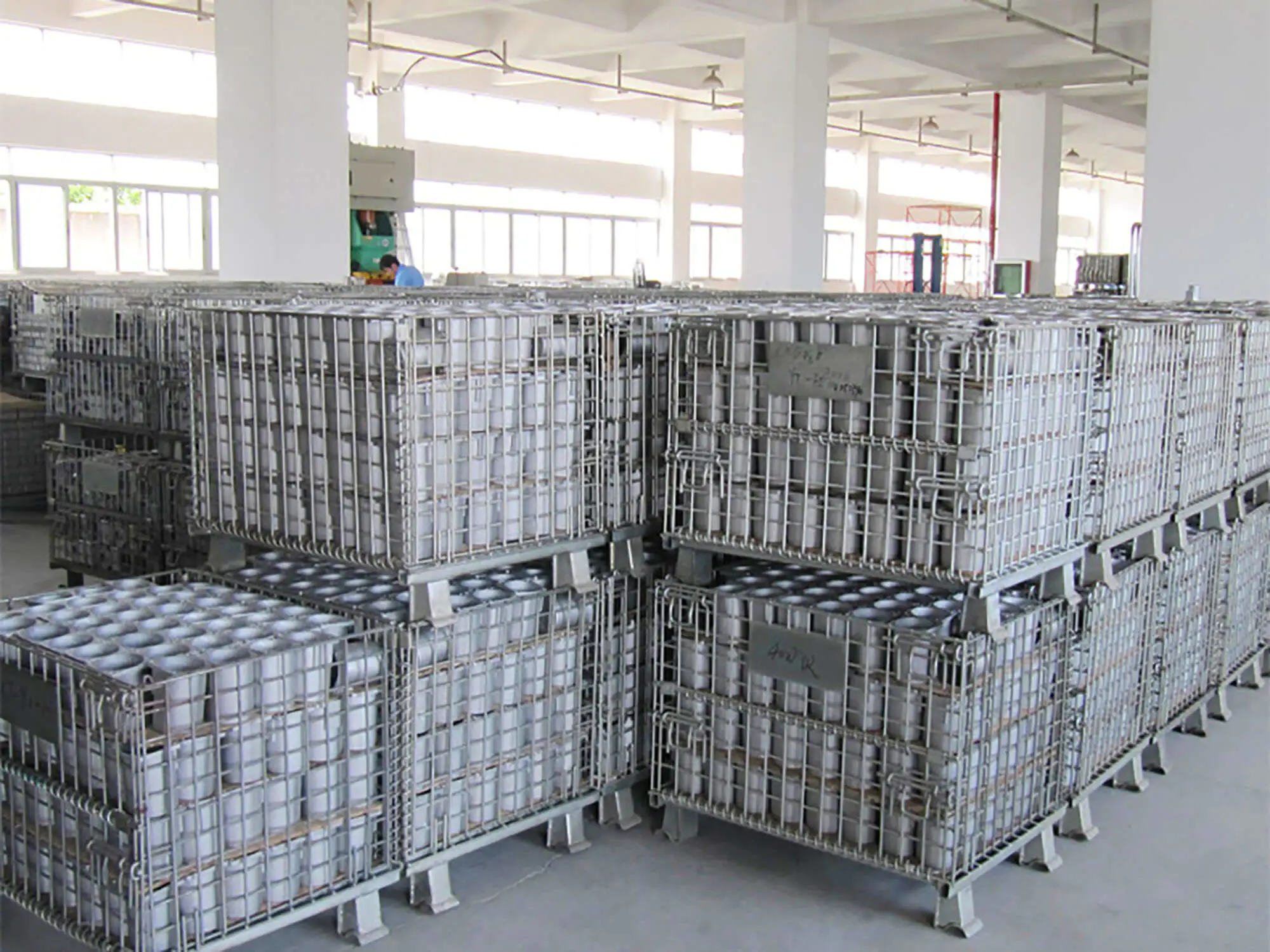 Chine Custom Heavy Duty Foldable Steel Metal Wire Mesh Container  Manufacturers, Suppliers - Factory Direct Wholesale - Kingmore