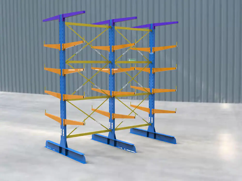 Mracking cantilever racking design