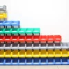 custom bin shelf
