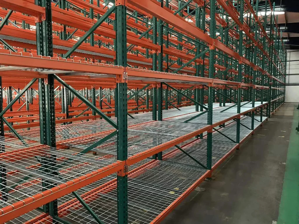 teardrop pallet racking