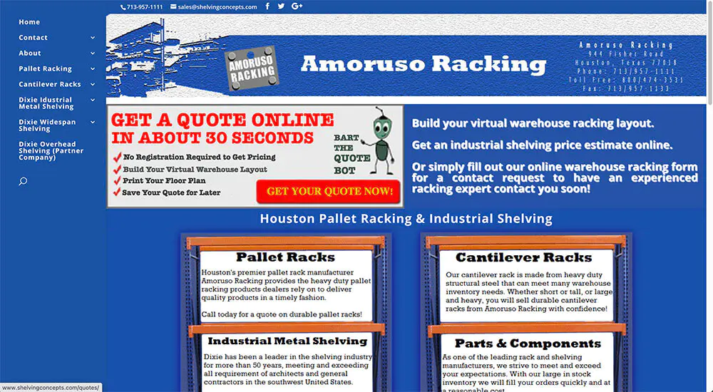 Amoruso Racking
