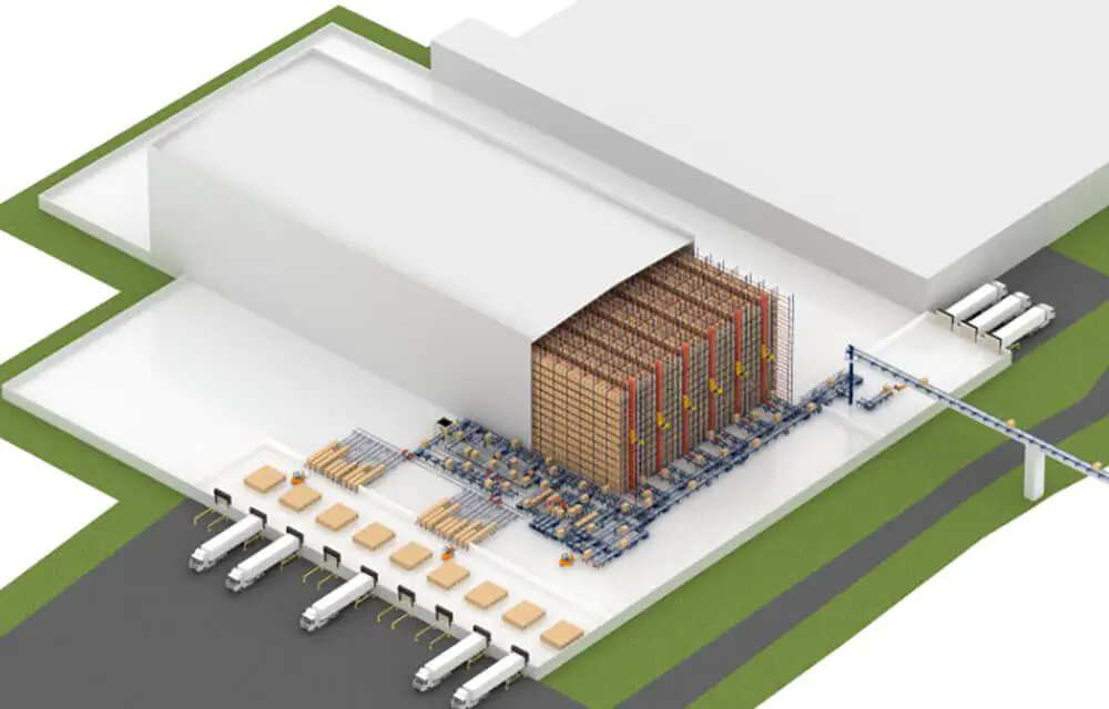 clad rack warehouse design