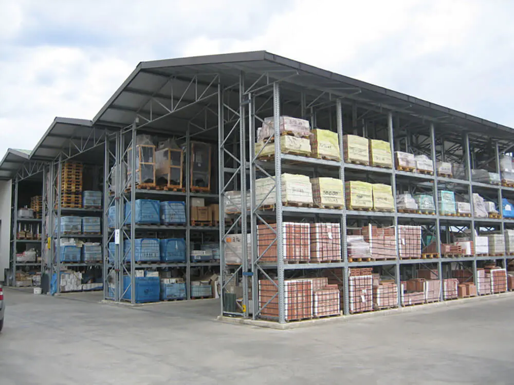 Outdoor Pallet Racking for Industrial Storage Mracking