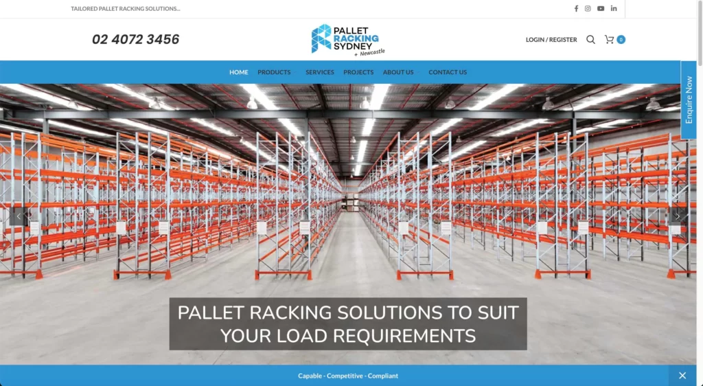 Sydney Pallet Racking