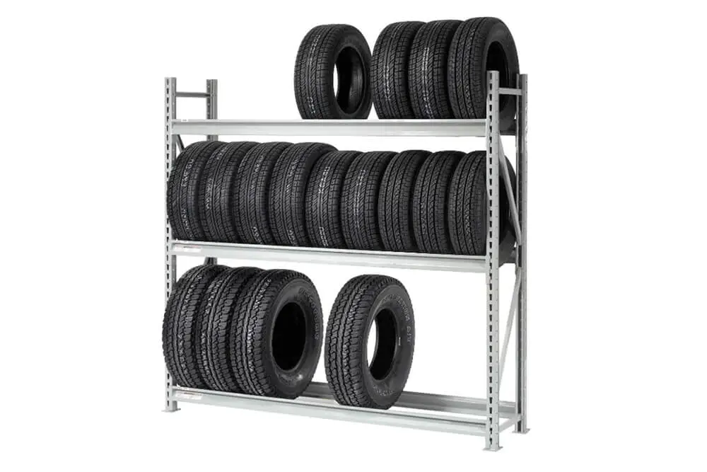 boltless tire storage racks