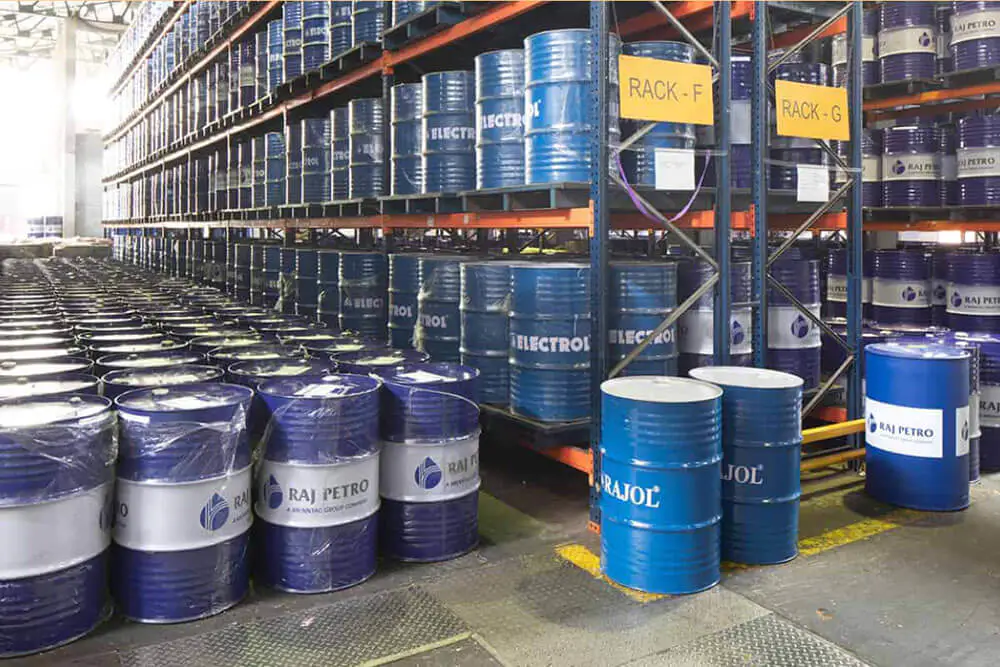 oil drum storage racking