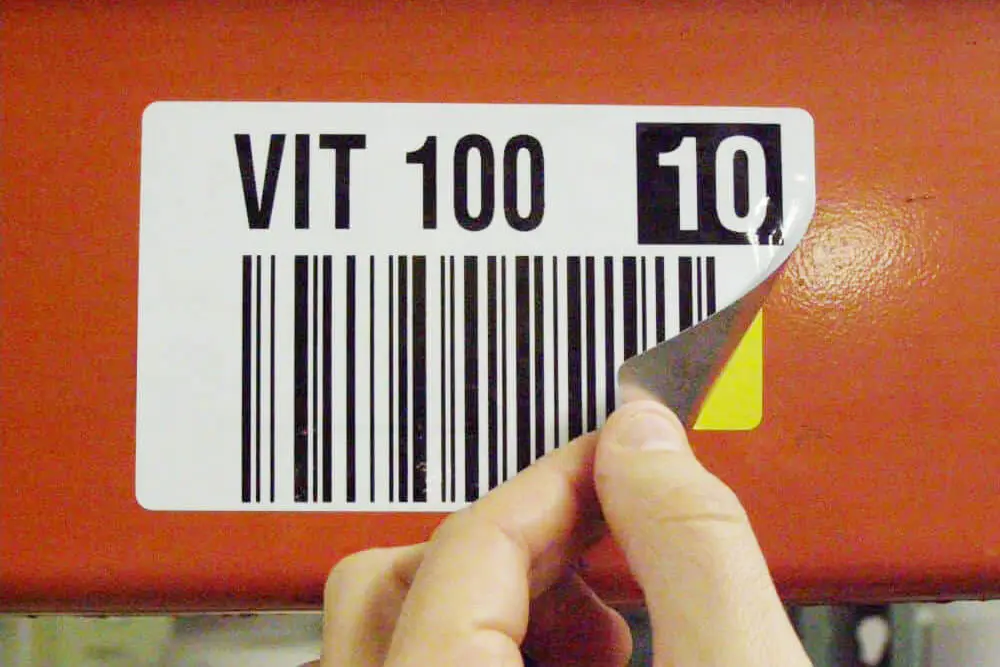 racking label