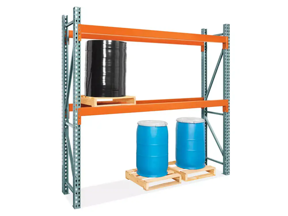 teardrop selective pallet rack