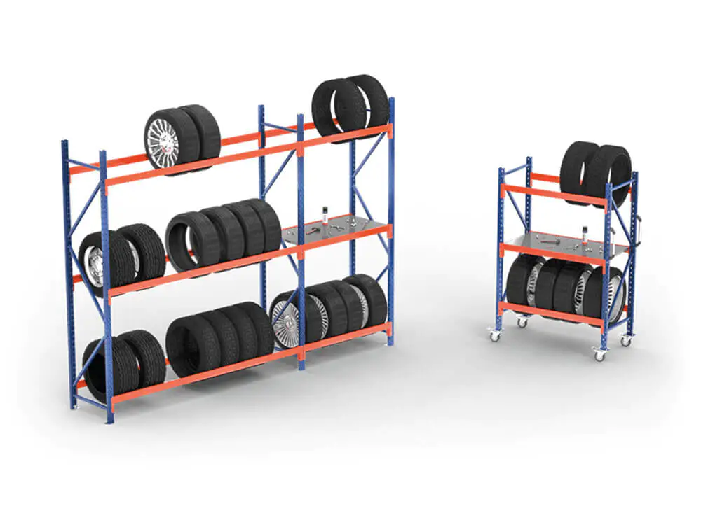 tyre storage racking