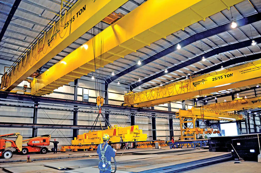 warehouse crane