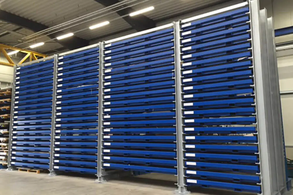 sheet metal storage racks