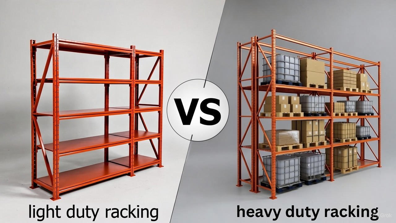 Heavy-Duty Racking vs Light-Duty Racking